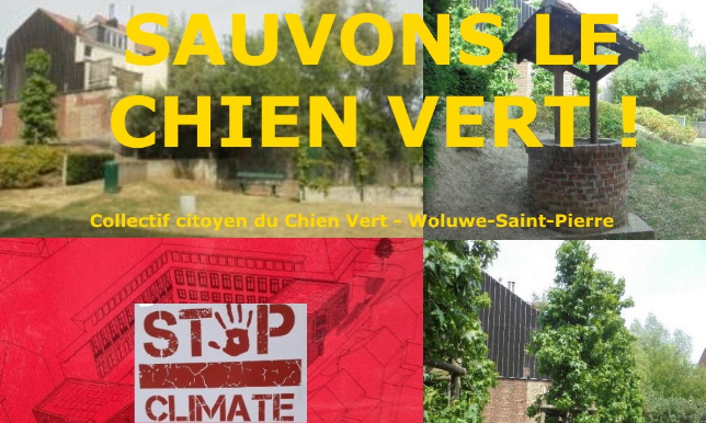 Stop à la bétonisation du quartier du "Chien Vert" à Woluwe-Saint-Pierre !