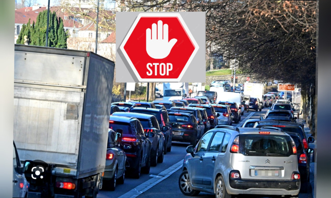 STOP aux fermetures des rues et ponts aux automobilistes à Besançon !