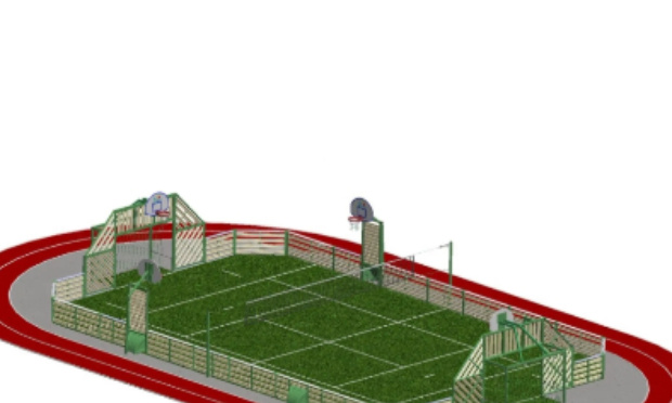 Construction d'un city stade à BAIGNES-SAINTE-RADEGONDE
