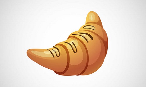 L'int&eacute;gration d'un emoji croissant