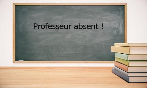 Pour que les enseignants absents soient remplacés