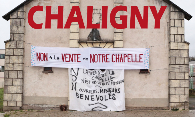 Chaligny  (54230) : Non à la vente de notre chapelle !