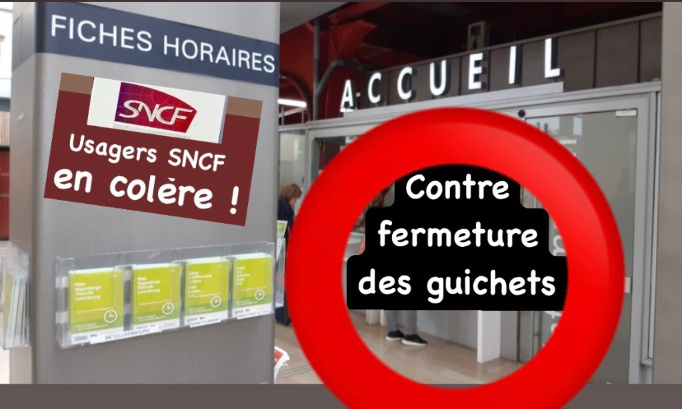 Rétablir une permanence des guichets SNCF, laissez le libre choix aux usagers !