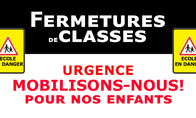 Urgence - Mobilisation contre les fermetures de classe en Luberon - Pertuis-Cadenet-Lauris