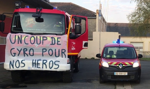 Contre la fermeture de la caserne de Beaulieu (43800) et en soutien aux Sapeurs-Pompiers du centre !