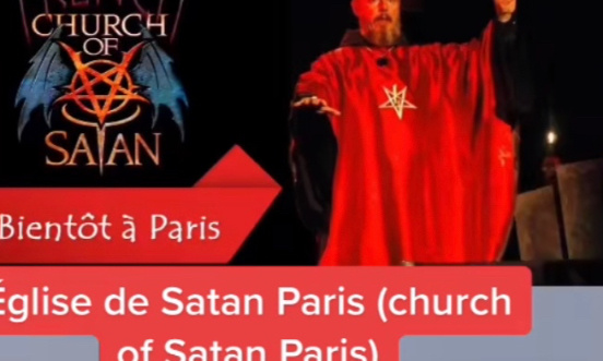 Contre l&rsquo;ouverture de l&rsquo;&nbsp;&laquo;&nbsp;&eacute;glise&nbsp;&raquo; satanique &agrave; Paris