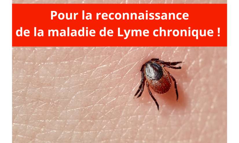 Pour la reconnaissance de la maladie de Lyme chronique !