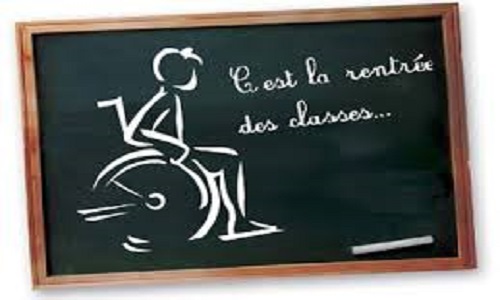 L'intégration scolaire des handicapés au lieu des structures handicap