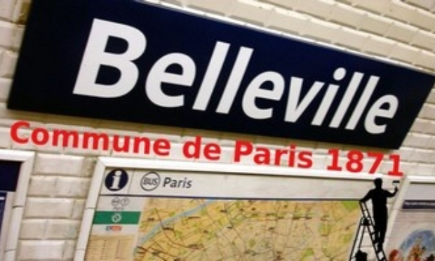 A quand la station de métro "Belleville -Commune de Paris" ?