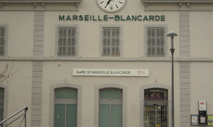 Non à la fermeture des guichets de la gare de la Blancade à Marseille !