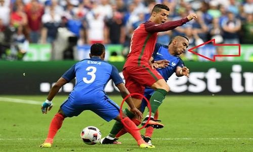 French player Payet and referee fined for Ronaldo injury