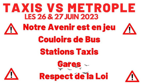 Contre l'augmentation des licences de taxis à Lyon !