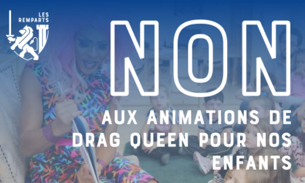 Non à l'évènement drag queen pour enfants organisé par la mairie du 9e arr. de Lyon !