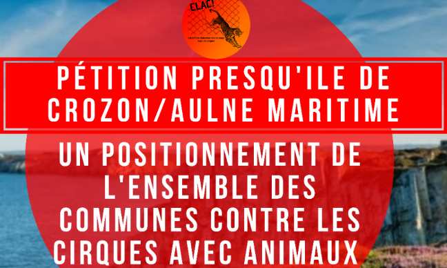 Presqu'Île de Crozon : Stop aux cirques avec animaux