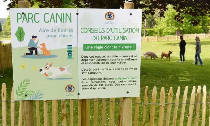 Pour la création d'un parc a chien à Fleurus !