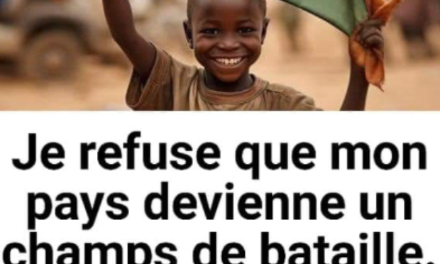 SOS Sahel solidarité " touche pas à ma paix, touche pas à mon pays."