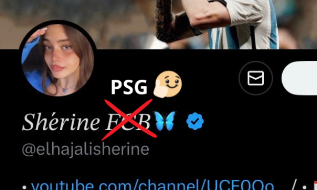 P&eacute;tition pour que Sherine FCB aille supporter un autre club et arr&ecirc;te de nous afficher