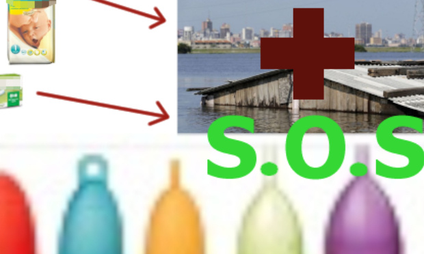 Recyclons les serviettes et tampons invendus pour limiter la mont&eacute;e des eaux !