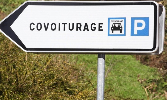 cr&eacute;ation d&rsquo;une aire de covoiturage &agrave; Dormelles (77) dans le centre du village