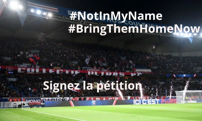 Pour des messages de libération des otages et de condamnation du terrorisme dans les stades