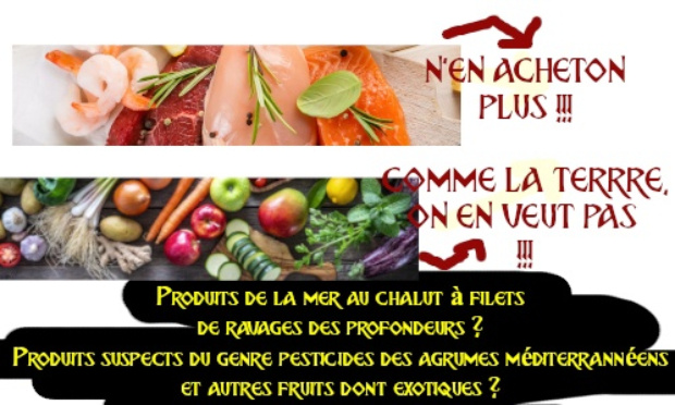 Traitements des agrumes, fruits et l&eacute;gumes trop lointains, raclage aux filets... PLUS JAMAIS chez E.Leclerc ni ailleurs !!!