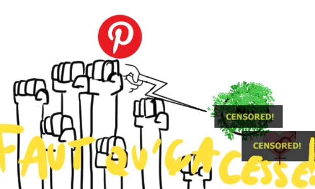 Pour une ouverture du r&egrave;glement de Pinterest