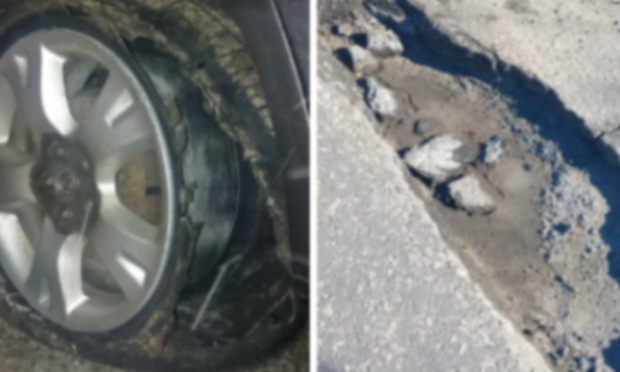 Pour la réparation des routes à Baudour