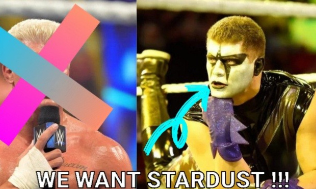 EMERGENCY: Do you want to see Stardust (WWE) alive / URGENT: Tu veut revoir Stardust (WWE)