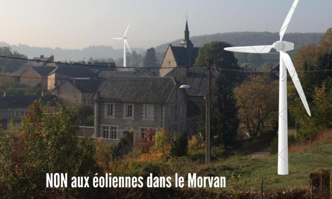 Non aux éoliennes dans le Morvan !