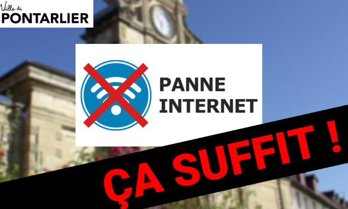 Pour un accès internet enfin fiable et continu à Pontarlier : agissons ensemble !