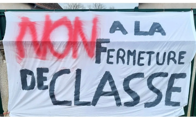 Non à la fermeture d'une classe à l'école Genevieve Panis De Niherne (36250) et dans les communes rurales !