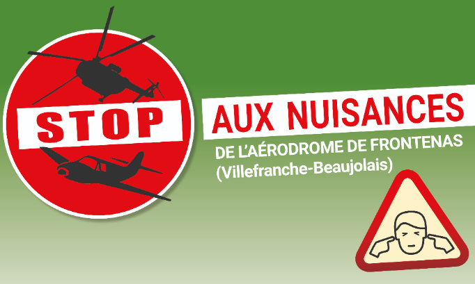 Stop aux nuisances de l'aérodrome de Frontenas