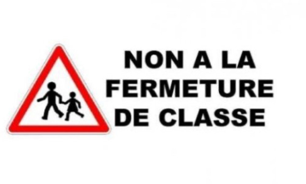 Non à la fermeture de classe de l'école maternelle de Tucquegnieux !