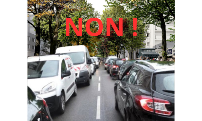Non à la réduction à 2 voies de l'Avenue Gabriel Péri d'Argenteuil !