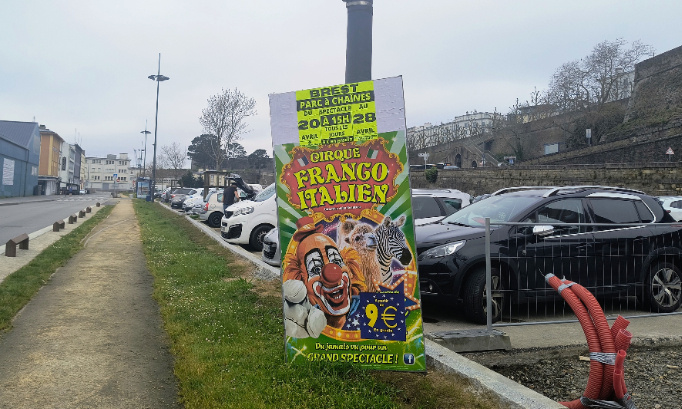 Brest : stop aux cirques avec animaux, non à Franco Italien !