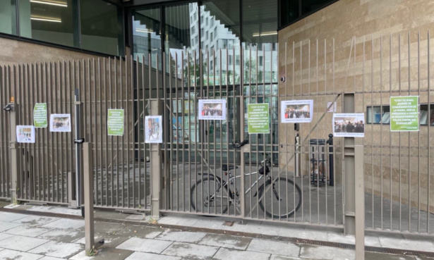 P&eacute;tition ouverte pour la r&eacute;ouverture du b&acirc;timent EHESS sur le campus Condorcet et contre les mesures r&eacute;pressives &agrave; l'&eacute;gard du mouvement &eacute;tudiant pour la Palestine