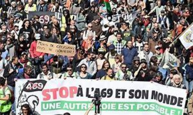 NON A L'AUTOROUTE A69