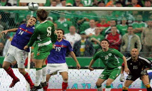 Répétition du match France-Irlande 2009