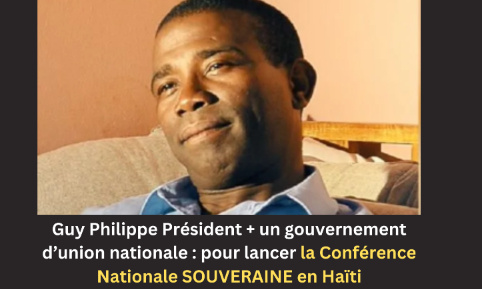 P&eacute;tition pour l'&eacute;tablissement d'un gouvernement d'union nationale en Ha&iuml;ti