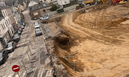 Place de parking pour les habitants !