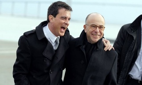 La démission de Valls et Cazeneuve
