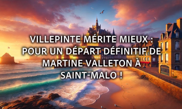 Villepinte m&eacute;rite mieux : pour un d&eacute;part d&eacute;finitif de Martine Valleton !