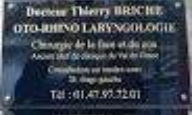 sanction pour le cabinet orl gambetta Contre le DR BRICHE