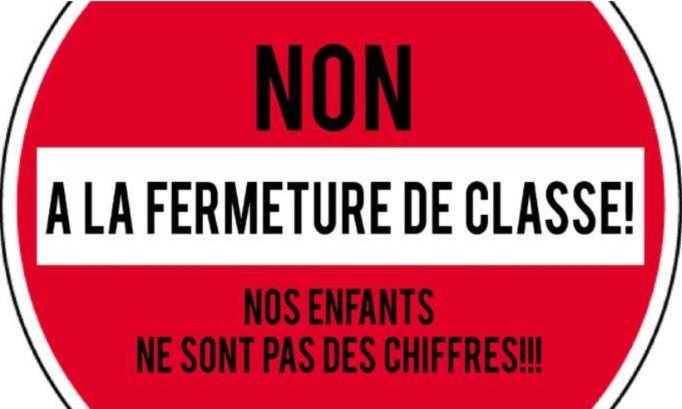 Non à la fermeture de classe : l'école maternelle JF Regnard  en danger !