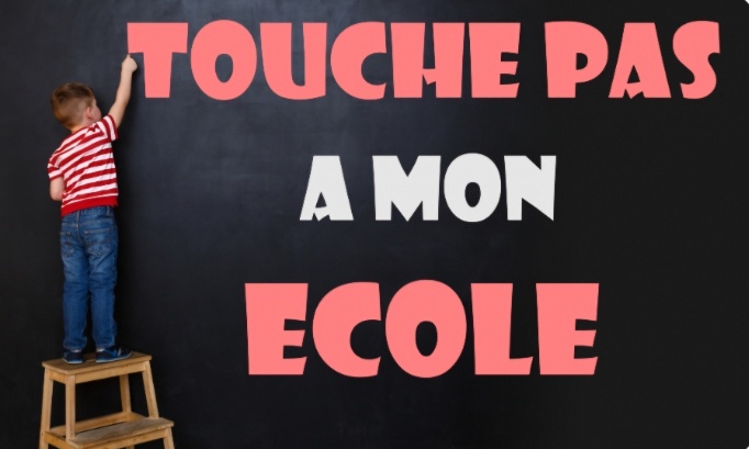 Non à une fermeture de classe à Branoux Les Taillades