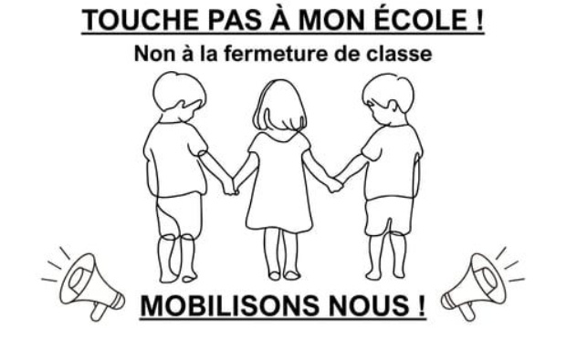 NON A LA FERMETURE DE CLASSE A L'ECOLE ERIC TABARLY !