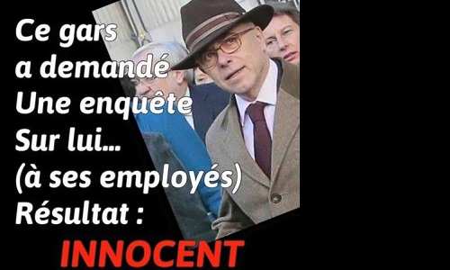 Pour qu'une nouvelle enquête pour ''abus d'autorité'' du Ministère de l'Intérieur sur Sandra Bertin soit faite par la Haute Cour de Justice