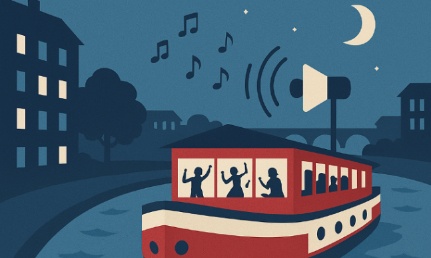 r&eacute;duction des nuisances sonores de la p&eacute;niche Rosa Bonheur &agrave; Asni&egrave;res-sur-Seine