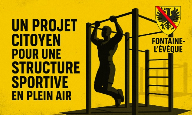 Pour la cr&eacute;ation d&rsquo;un espace AirFit en plein air &agrave; Fontaine-l&rsquo;&Eacute;v&ecirc;que