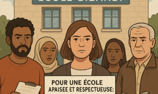 POUR UNE ÉCOLE APAISÉE ET RESPECTUEUSE : NOUS DEMANDONS UN CHANGEMENT DE DIRECTION À L’ÉCOLE BIZANET